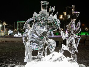 Ледовых новогодних фигур в Благовещенске не будет Их заменили на светодиодные