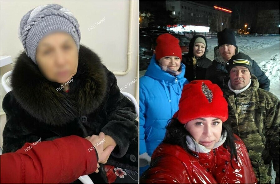Ночью шла в 20градусный мороз четыре километра В Благовещенске нашли пожилую женщину спустя сутки поисков