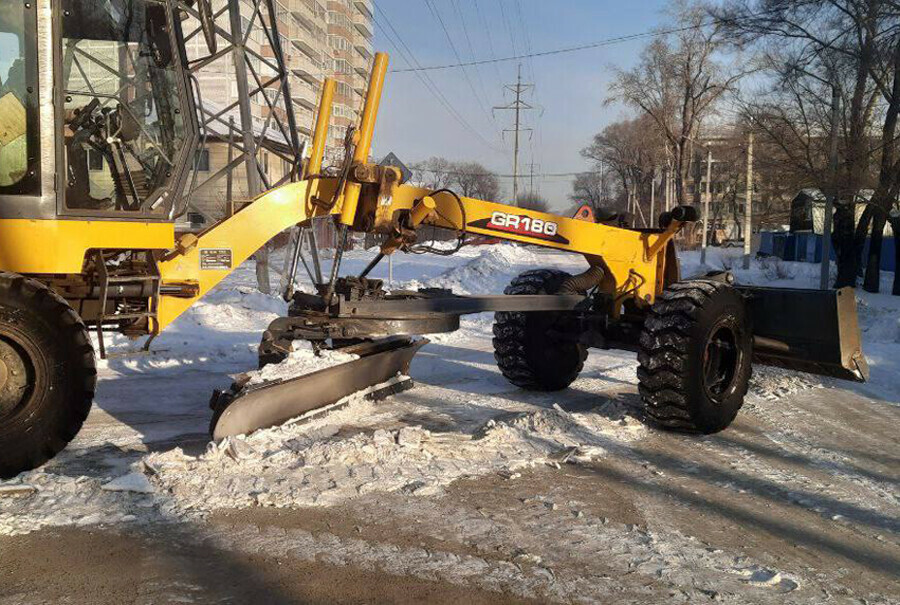 Какие районы почистят ночью в Благовещенске