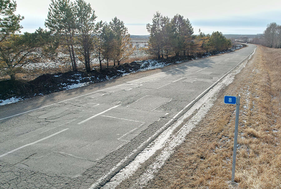 Ремонт большого участка дороги начнут в Амурской области в новом году  
