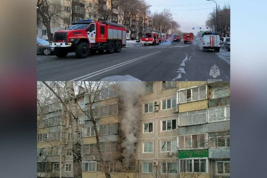 Дым столбом с первого на пятый пожар произошел в жилом доме Благовещенска фото 