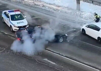 В центре Благовещенска развернулся настоящий боевик видео