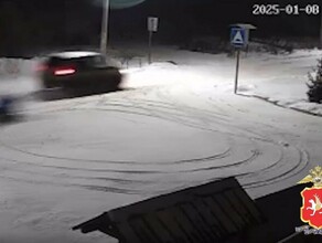 Девушка на тюбинге привязанном к авто насмерть разбилась о столб видео