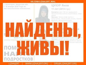 Мальчишки которые пропали в Белогорске нашлись