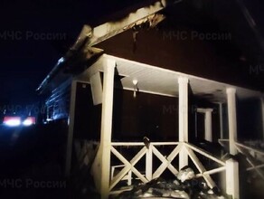 В Благовещенске сгорела баня
