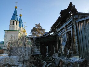 Появились подробности большого пожара возле церкви Благовещенска фото