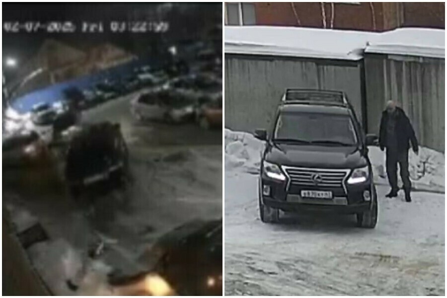 Серьезное ДТП на парковке в Благовещенске возможно устроил бывший прокурор