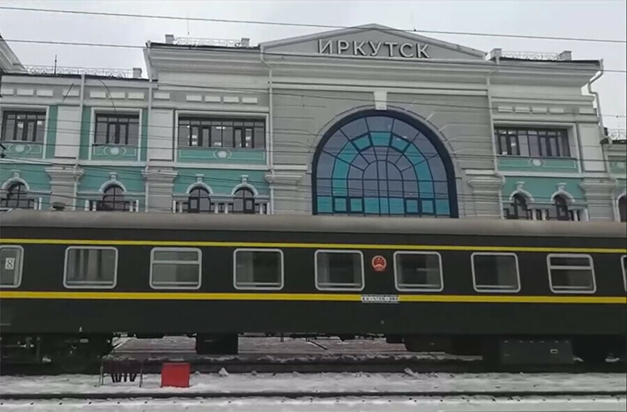 Из Китая в Москву с заходом в Монголию пустили поезд видео