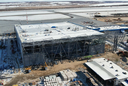 Construction of Blagoveshchensk Airport's New Terminal Progress (Drone Video) - News Directory 3