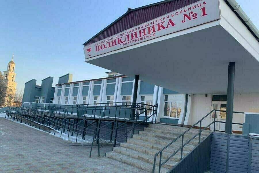 В Благовещенске в феврале после ремонта откроется детская поликлиника  1