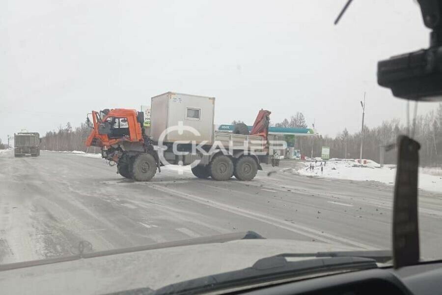 На федеральной трассе в Приамурье произошло жесткое ДТП видео