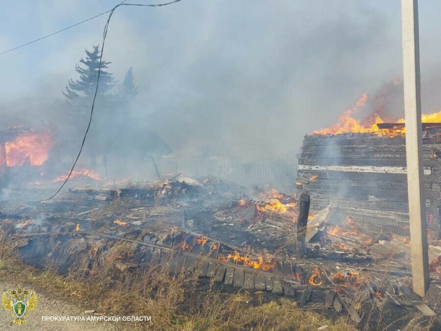И всетаки были отжиги в Амурской области будет суд над виновниками пожара изза которого сгорели жилые дома