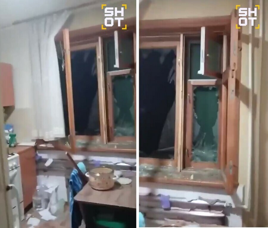 Гляньте что у меня дома Массированную ночную атаку пережили два российских города