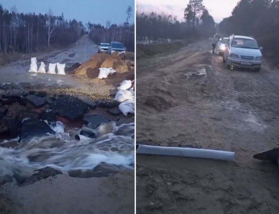 В Амурской области паводок отрезал отдаленное село от связи с миром