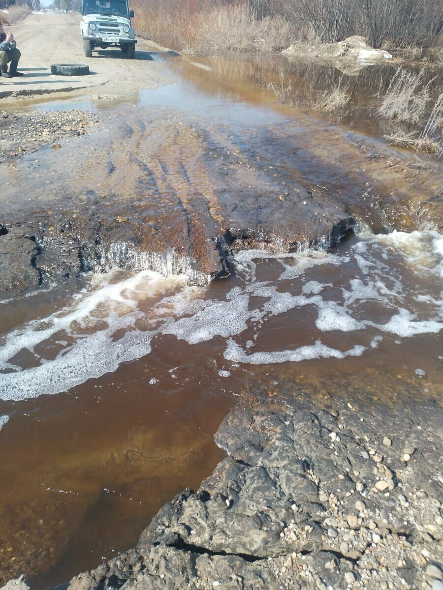 В Серышевском округе Приамурья размывает дороги