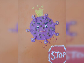 Злобный и пугающий амурские дошкольники показали как выглядит коронавирус 