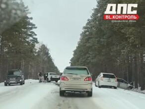 На аэропортовской трассе произошло жесткое ДТП видео