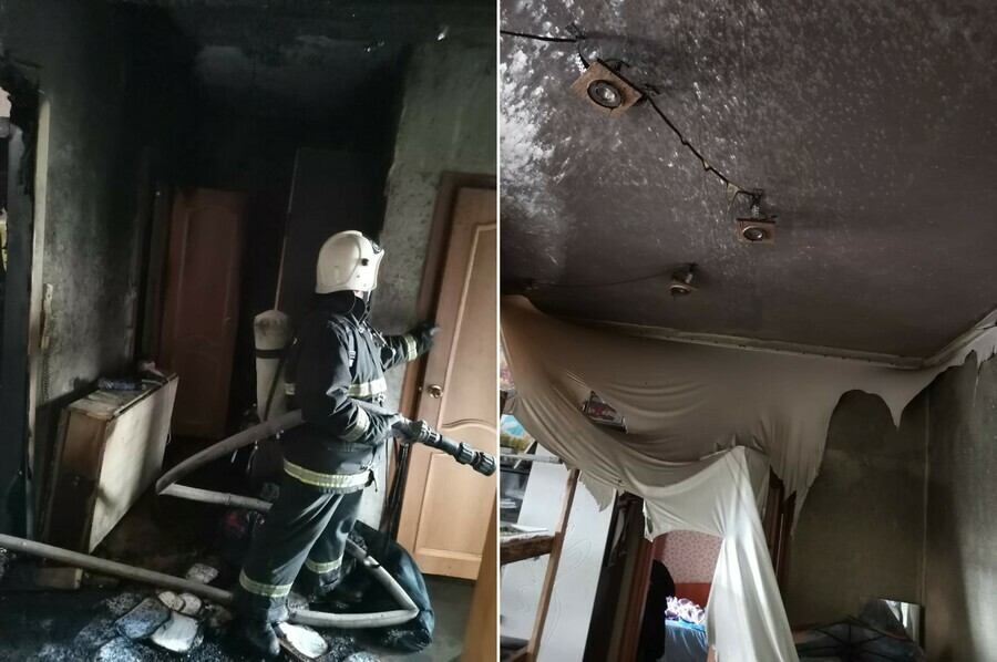 В Приамурье изза пожара эвакуировали жильцов многоквартирного дома