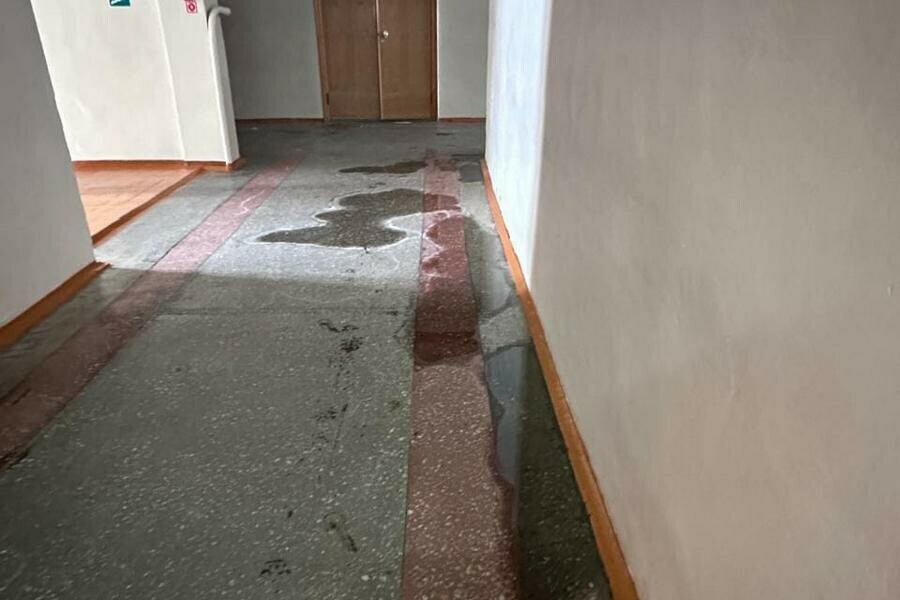 Напора весны не выдержала крыша одного из корпусов университета в Благовещенске фото видео 