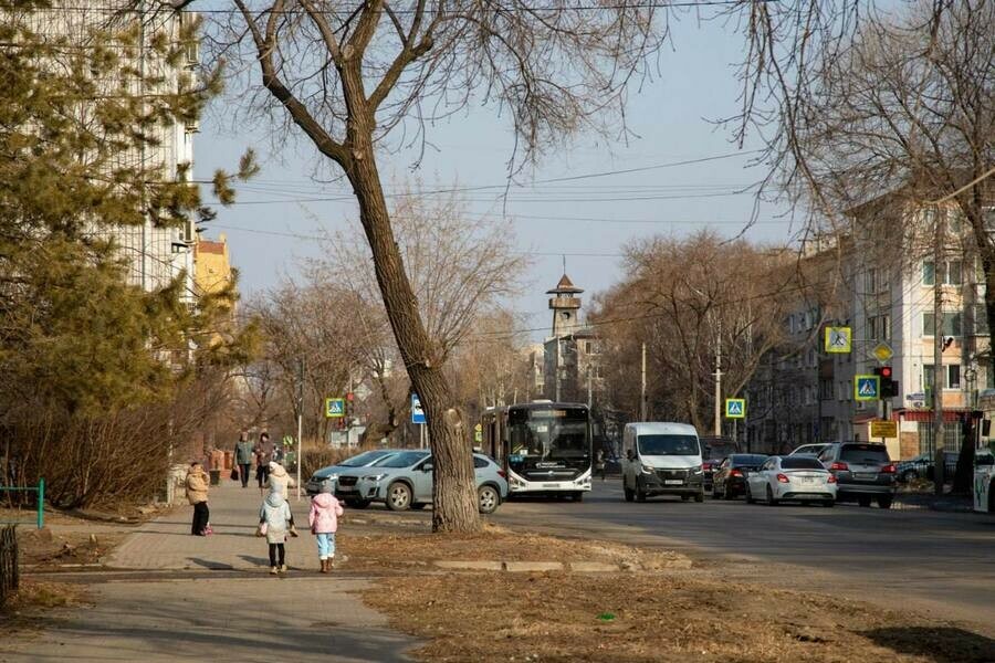 Перекресток открыли для движения в центре Благовещенска Снова меняется схема движения автобусов