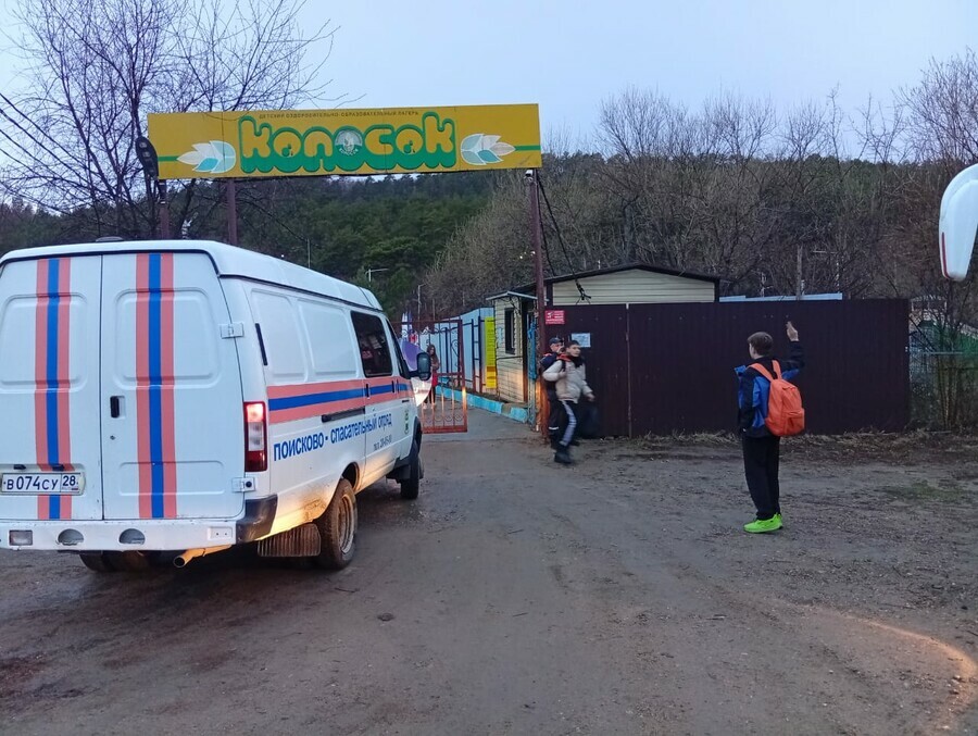 Из оздоровительного лагеря Колосок под Благовещенском экстренно эвакуировали детей