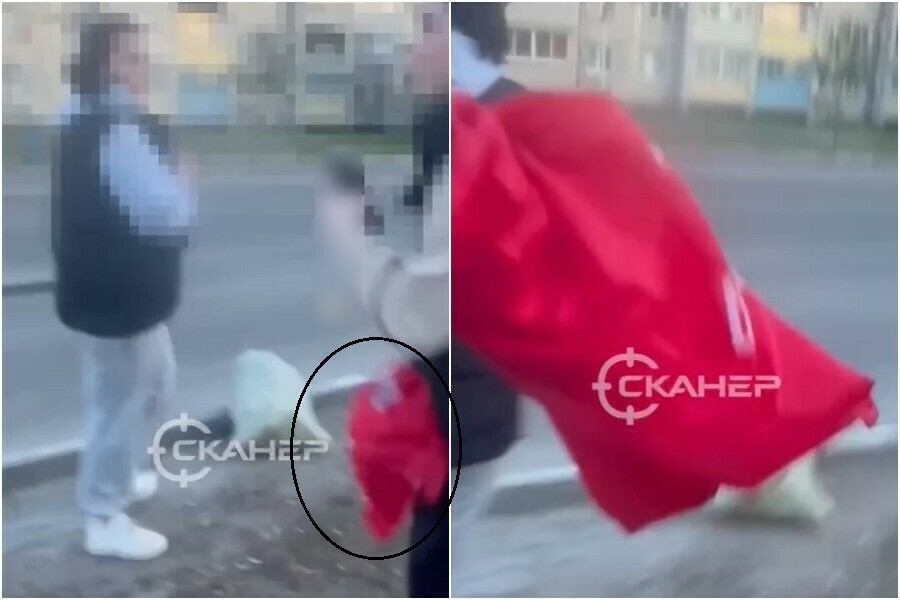 Девушек которые сорвали в Благовещенске Знамя Победы лишили свободы