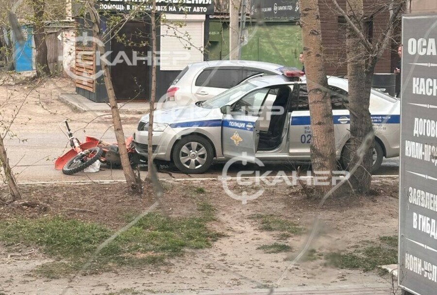 Соцсети в Благовещенске погоня за мотоциклом закончилась травмами для пассажира 
