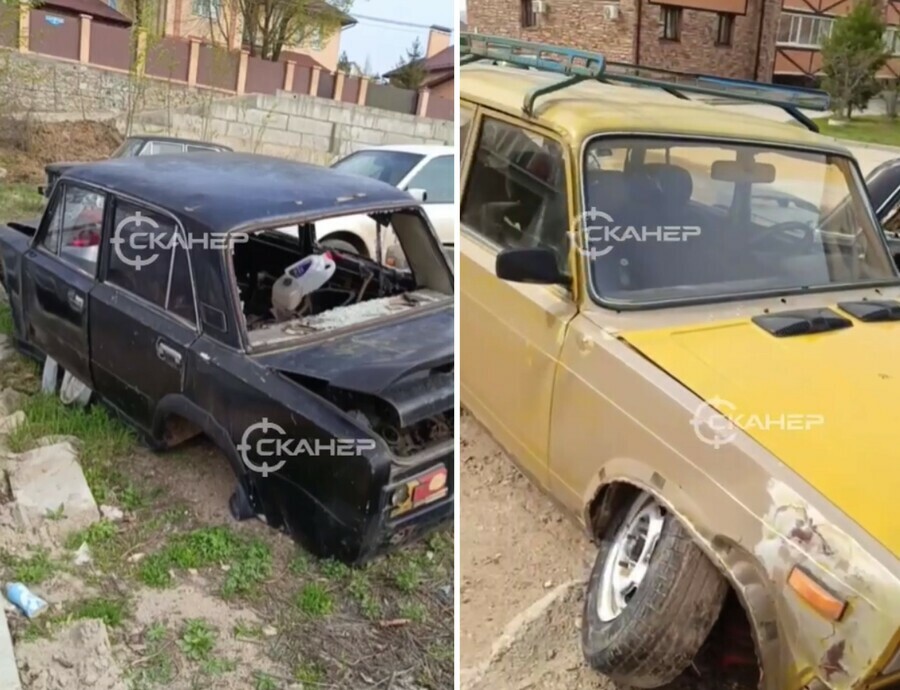 Жители Чигирей опасаются брошенных у дома автомобилей
