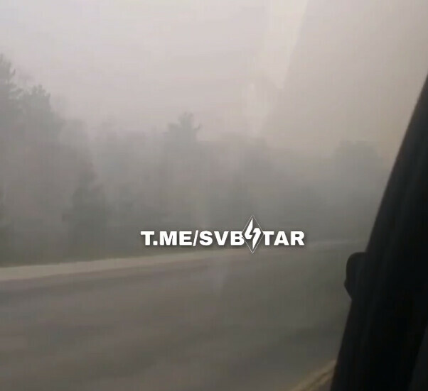 Дороги не видно нечем дышать Водители рассказывают об обстановке на трассе в Свободненском районе