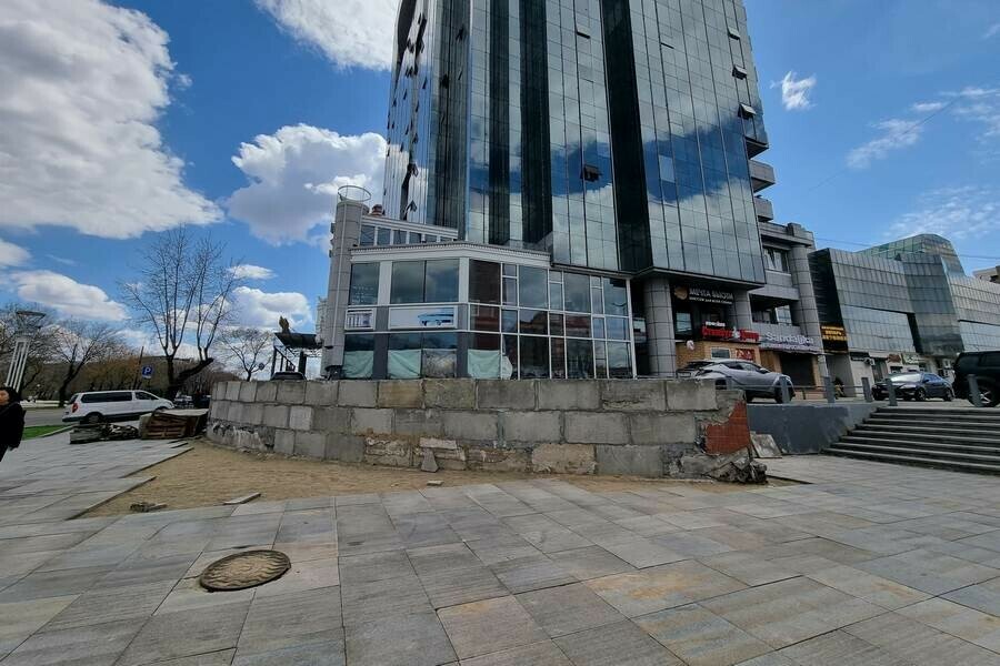 Стало известно что появится на месте снесенного фонтана в центре Благовещенска 