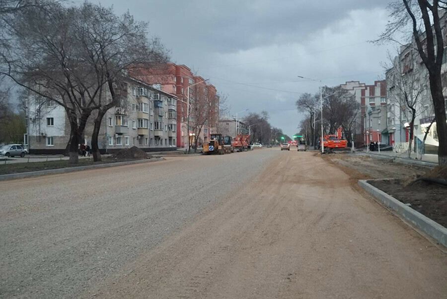 В Благовещенске скоро откроют один участок улицы Ленина и закроют другой 