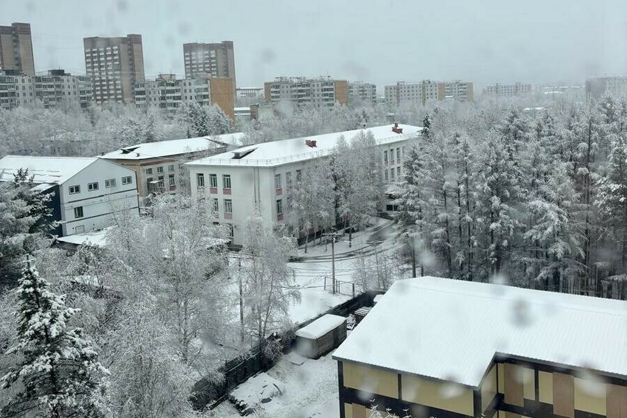 На север Приамурья вернулась зима фото видео 