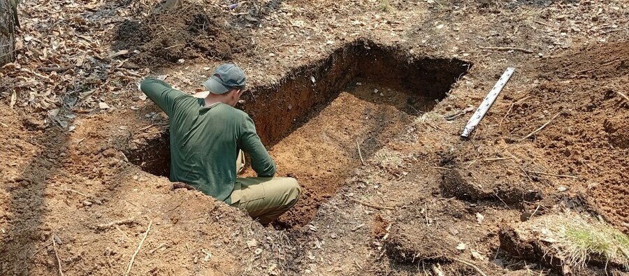 В Амурской области найден археологический объект со следами жизнедеятельности древнего человека фото