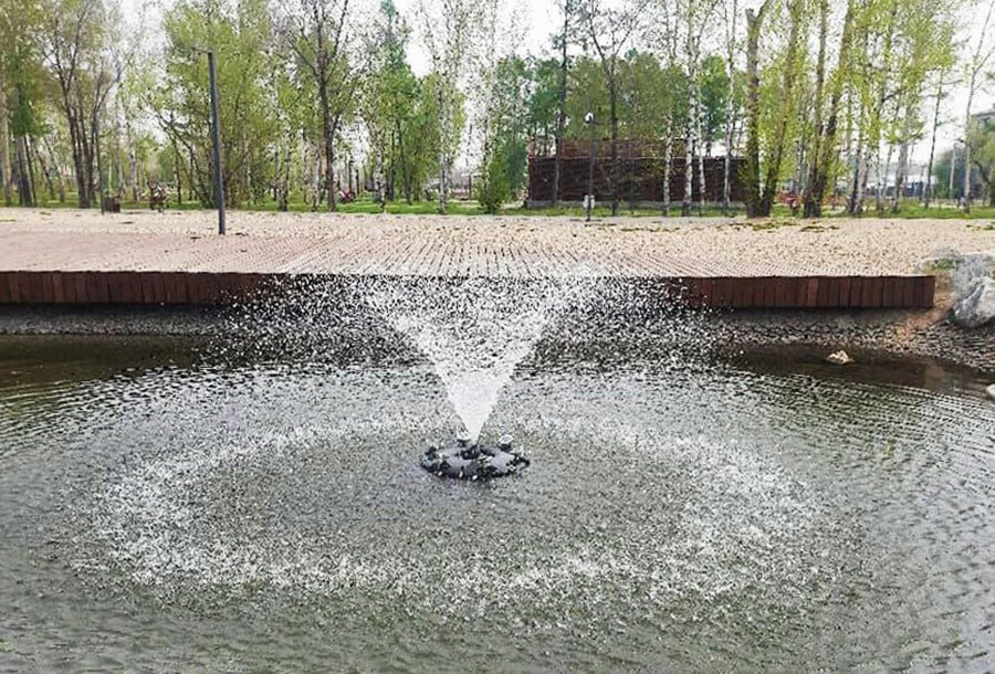 Хочется чтобы в нем не плавали дети в парке Свободного появился необычный фонтан