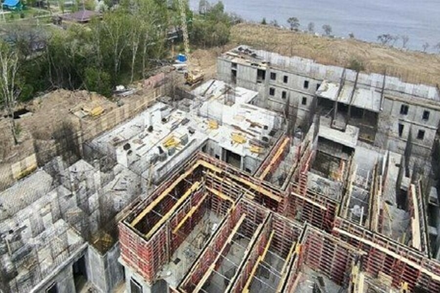 Самое современное соцучреждение региона возводят в Благовещенске фото 