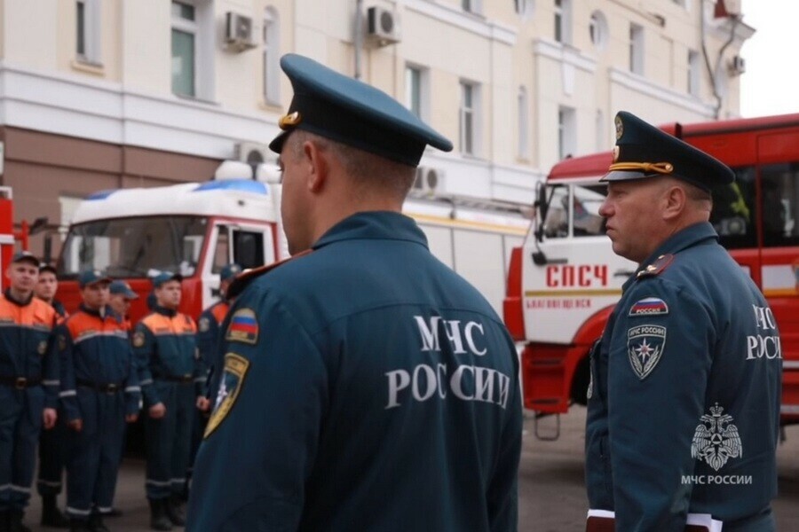 Амурские спасатели направляются в Забайкальский край