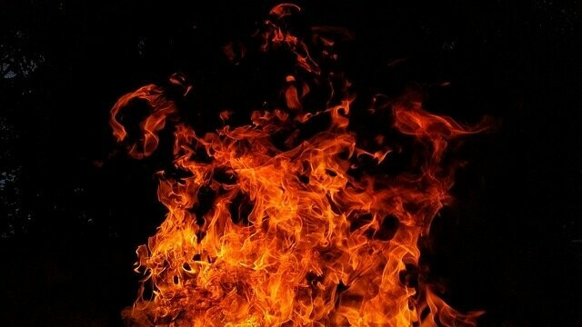 Серьезный пожар в Белогорске 1 человек погиб двое пострадали