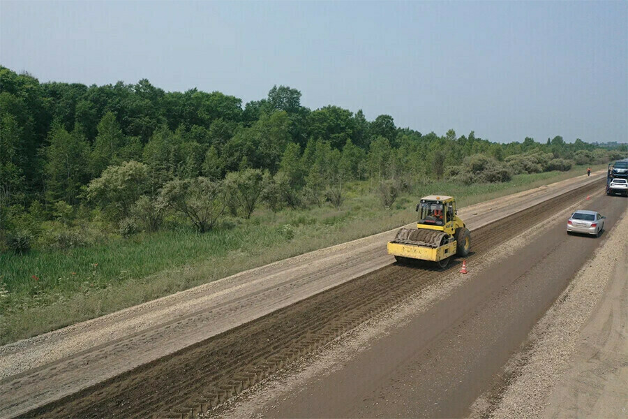 В Амурской области открыли движение на федеральной трассе закрытое в связи со взрывом фуры