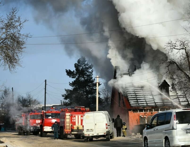 Появились подробности пожара в Свободном