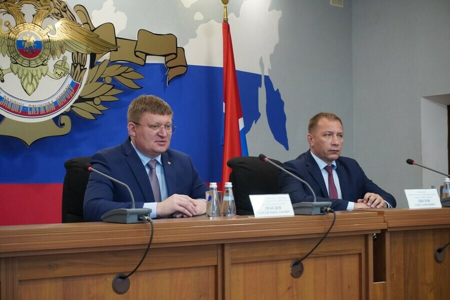 В Амурской области побывал замминистра МВД Сергей Лебедев
