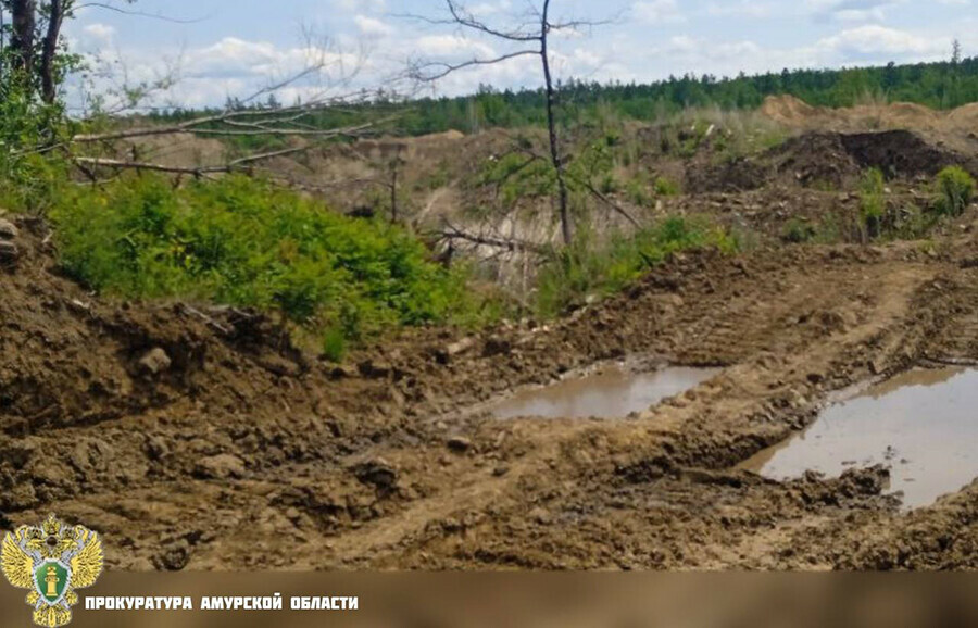В Зейском округе местные жители организовали добычу золота