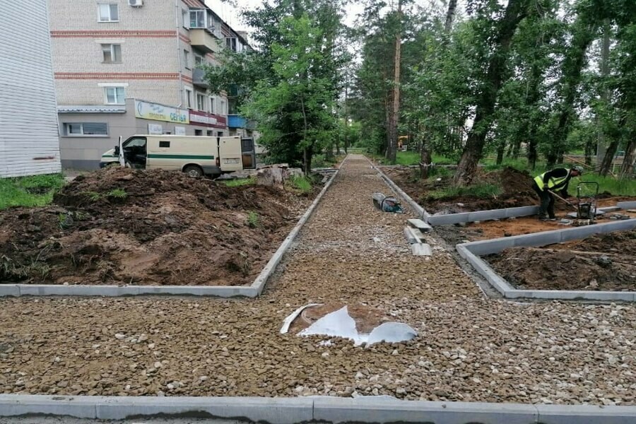 В Благовещенске в поселке Аэропорт появится новая зеленая зона фото