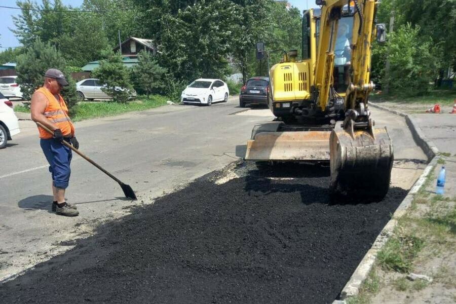 Где в Благовещенске заделают ямы в эти выходные 
