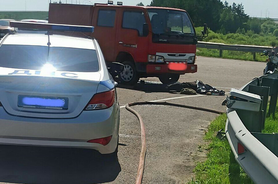 Появились подробности о смерти мотоциклиста на дороге под Благовещенском 