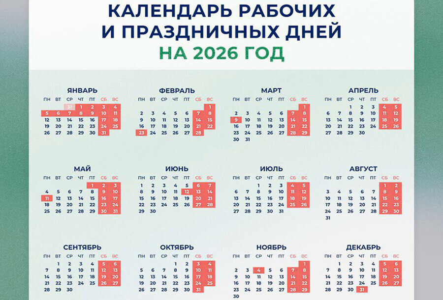 Стало известно сколько дней будут длиться новогодние каникулы у россиян