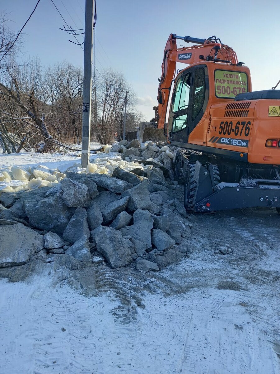 В Верхнеблаговещенском вода топит участки фото