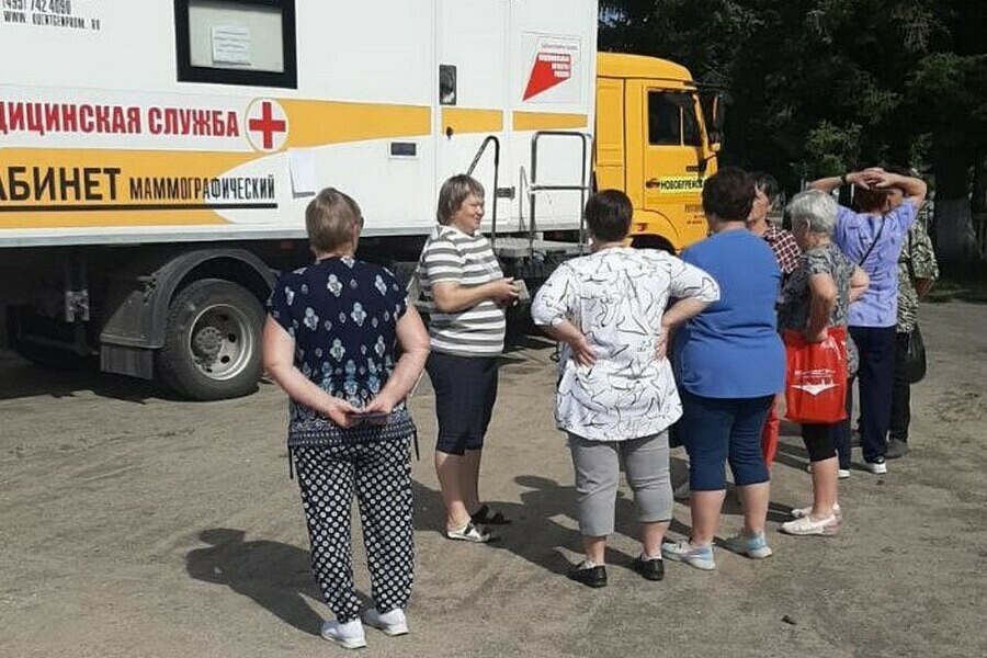 Амурчане получают важные медобследования с помощью мобильных комплексов