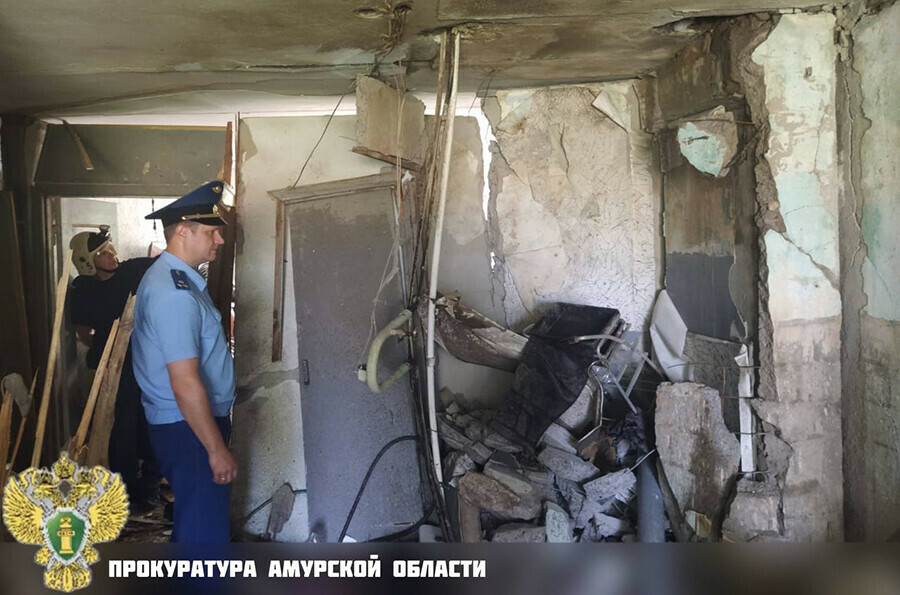 Скончался мужчина пострадавший при взрыве водонагревателя в амурском селе
