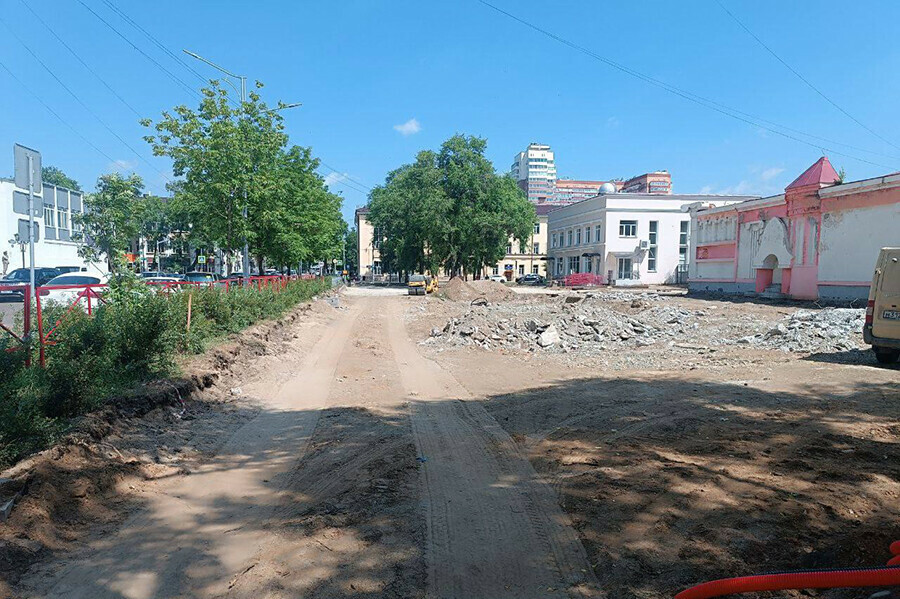 Осенью в Благовещенске откроют новый перекресток жизни Работы начались