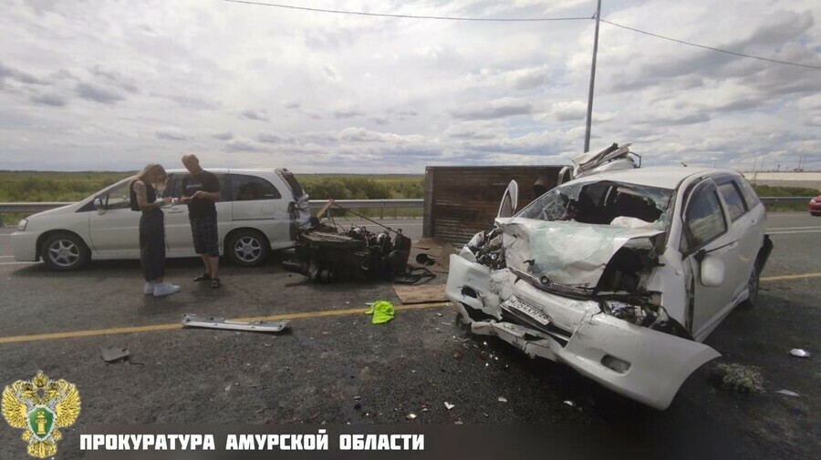 В прокуратуре Амурской области рассказали подробности массового ДТП на подъезде к Благовещенску Пострадали дети